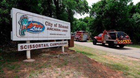 Oklahoma park shooting that injured nearly two dozen started over argument at unsanctioned party, police say