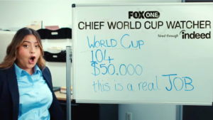 FOX Sports, FOX One, Indeed Launch Search to Find ‘Chief World Cup Watcher’