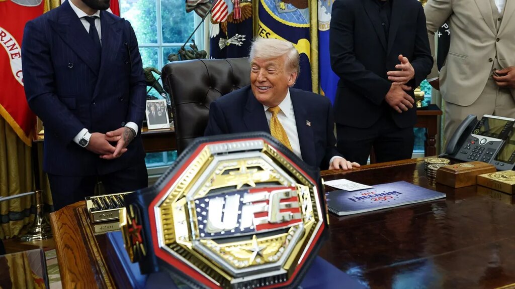 Trump shows renderings for UFC White House event: ‘Greatest show on earth’