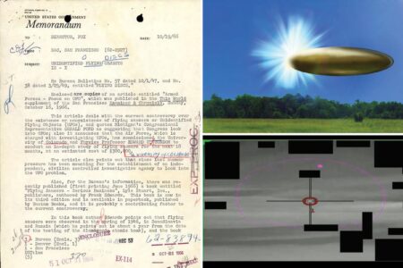 UFO witnesses reported seeing ‘four-foot-tall’ crewmen wearing space suits and helmets, files reveal