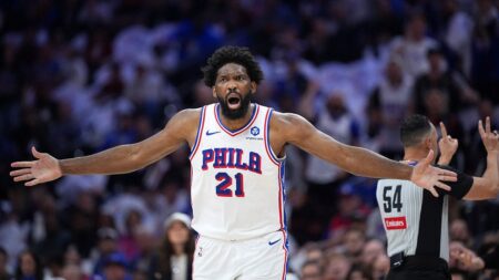 76ers’ Joel Embiid takes thinly-veiled shot at officials after Knicks take commanding 3-0 lead in playoffs