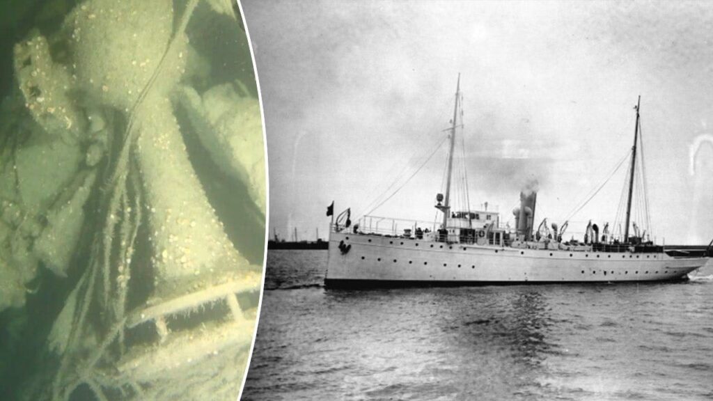 Wreck of deadliest US naval loss of World War I found after more than a century: ‘Lost with all hands’