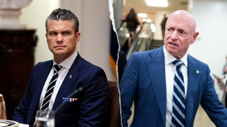 Hegseth says Pentagon will review Mark Kelly’s public statements about classified briefing amid ongoing feud