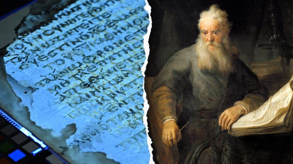 Lost pages with ‘ghost’ text recovered from one of the world’s most important New Testament manuscripts Lost pages with ‘ghost’ text recovered from one of the world’s most important New Testament manuscripts