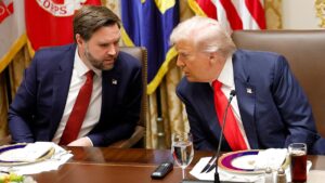 Trump keeps secret Vance letter in Resolute Desk if crisis erupts, official reveals