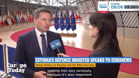 Estonian minister on Ukraine corruption: “They’re looking into it”