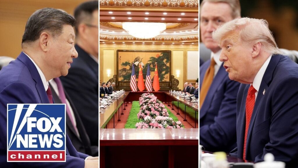 WATCH: Trump, Xi begin talks in Beijing