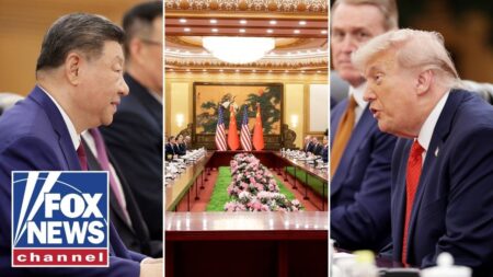 WATCH: Trump, Xi begin talks in Beijing