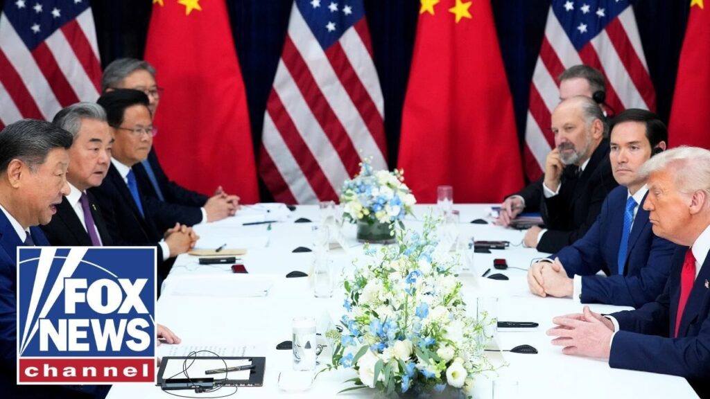 President Trump holds high-stakes meeting with Xi Jinping