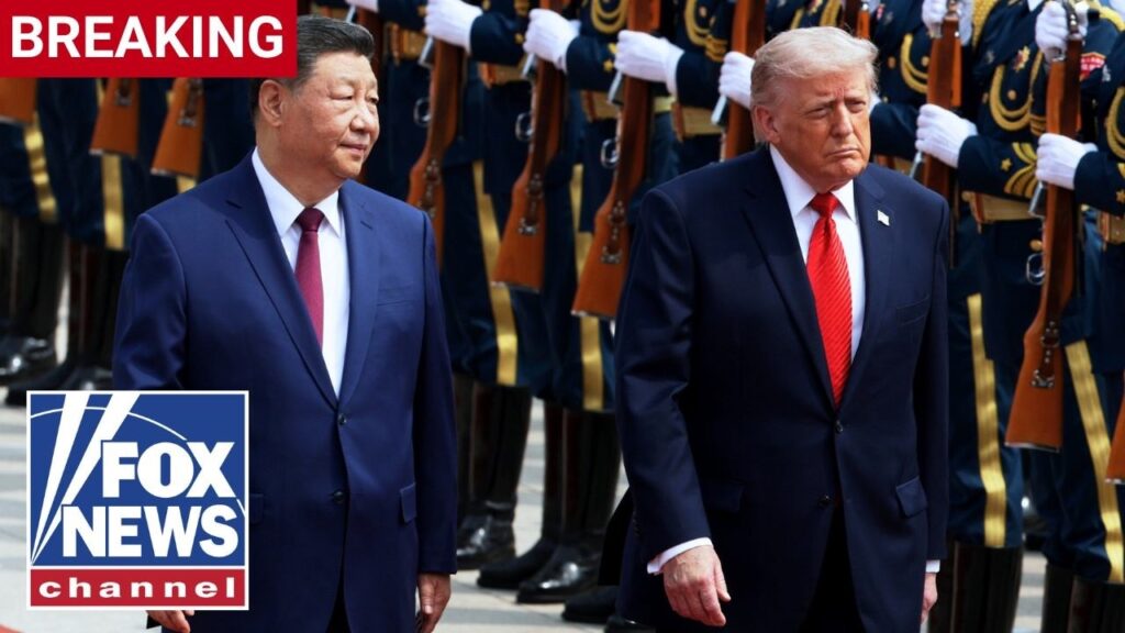 BREAKING: Trump shakes hands with Xi Jinping