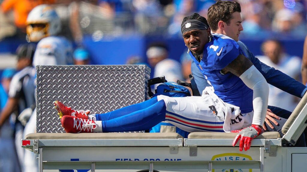 Giants star Malik Nabers underwent second surgery to remove scar tissue on injured knee: reports