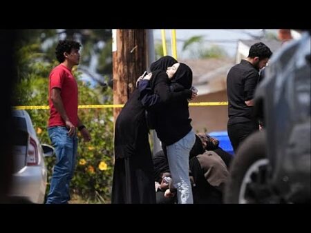 Three people killed as two teenagers open fire at a mosque in San Diego
