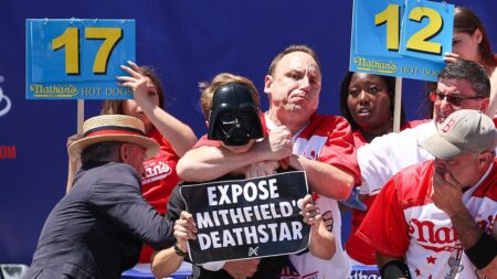 Joey Chestnut sentenced to probation after pleading guilty to drunkenly slapping a man at bar