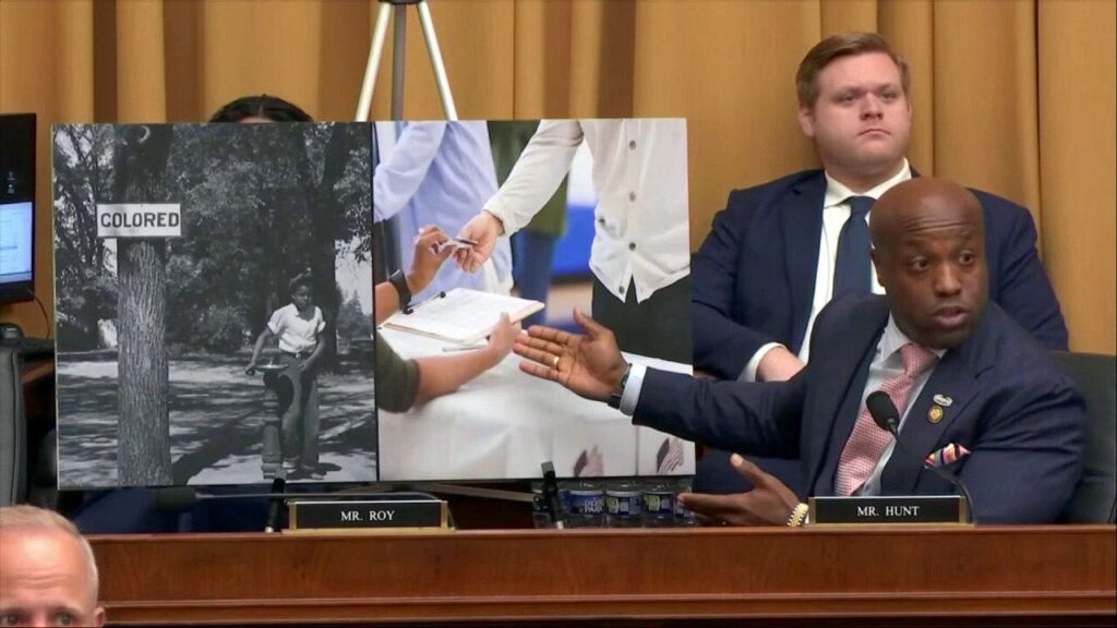 WATCH: Wesley Hunt flips script on Dems’ ‘Jim Crow 2.0’ attacks amid heated SPLC racism hearing
