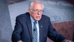 Sanders caught on camera snapping at reporter over Platner’s posts: ‘Get a better job’