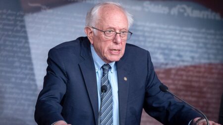 Sanders caught on camera snapping at reporter over Platner’s posts: ‘Get a better job’