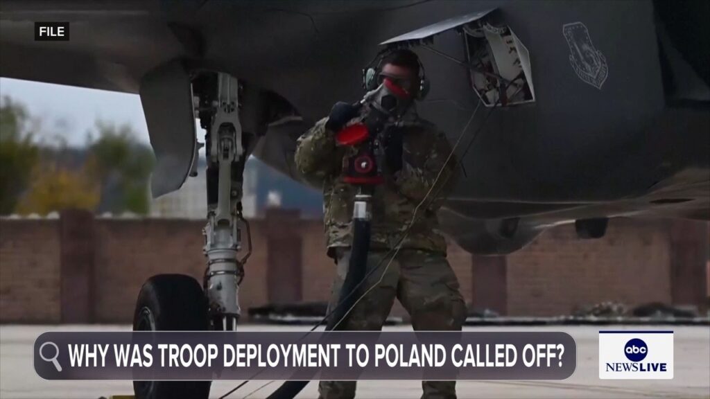 Pentagon abruptly cuts US combat forces in Poland, officials say