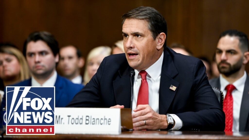 Acting AG Todd Blanche faces Senate hearing over 2027 DOJ budget