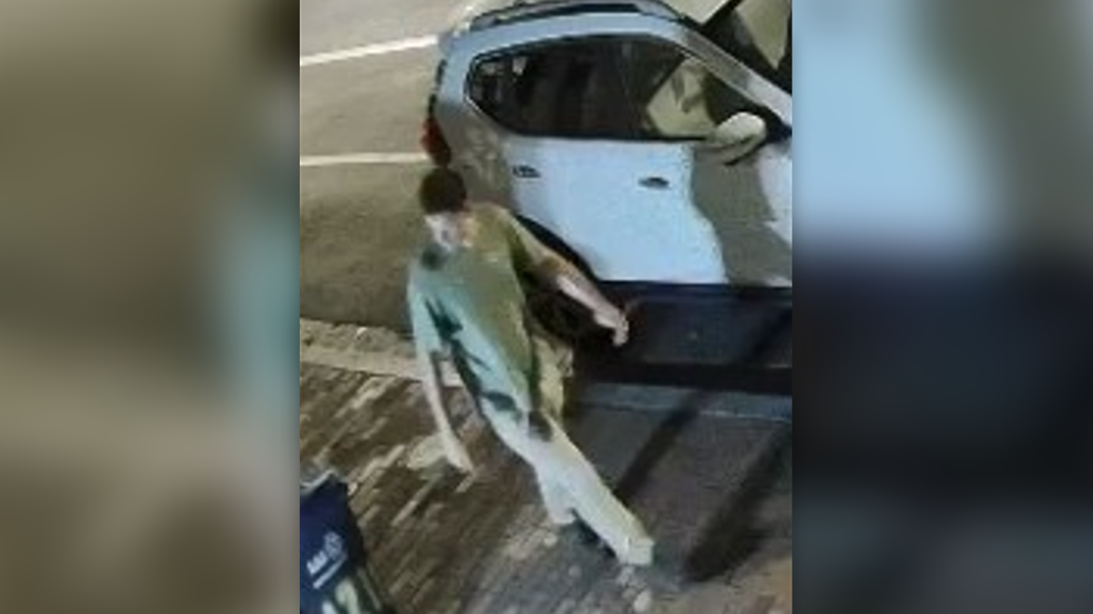 The suspect who threw a beer keg through the window of DC's famous Georgetown Cupcake shop