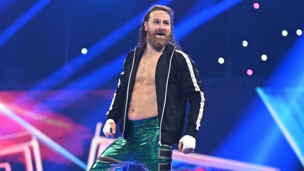 Sami Zayn turns his back on Cody Rhodes during Gunther’s post-match attack