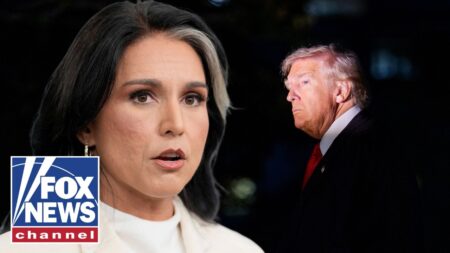 Trump comments on Tulsi Gabbard departing his administration