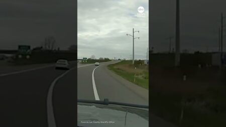 Fleeing car takes flight before suspect arrested in Wisconsin Fleeing car takes flight before suspect arrested in Wisconsin