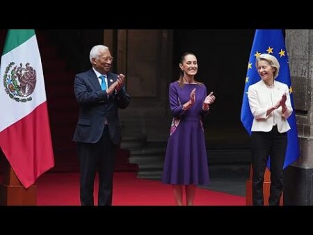 EU clinches new trade deal with Mexico to bolster its foothold in Latin America