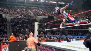 Penta hits gnarly move on Ethan Page to retain Intercontinental Championship at Saturday Night’s Main Event