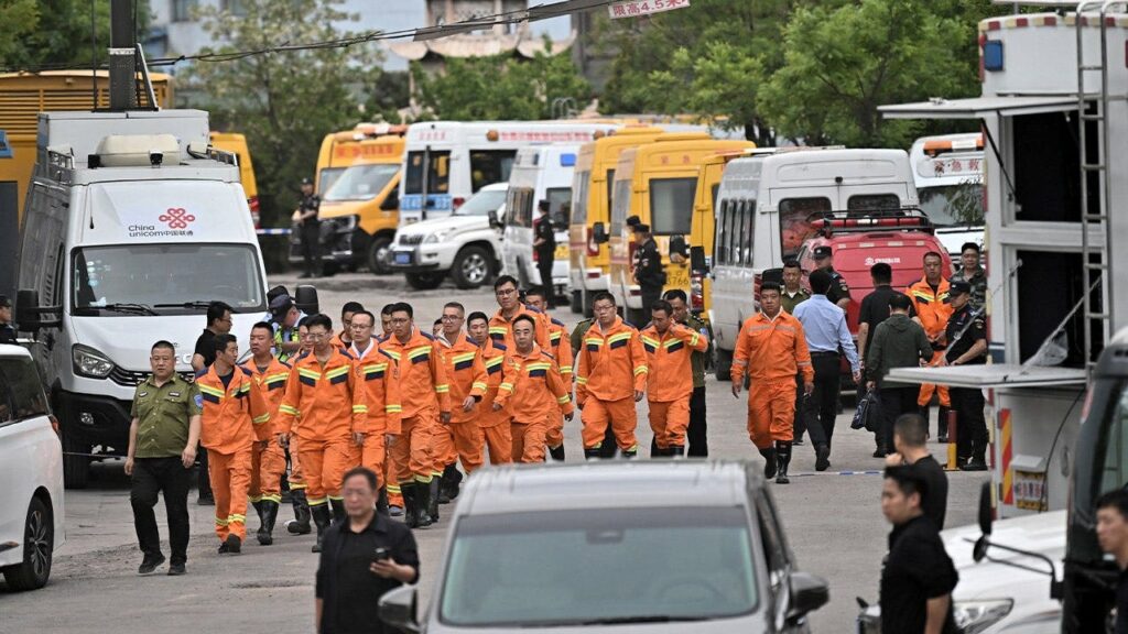 At least 82 killed after massive gas explosion rips through coal mine in China At least 82 killed after massive gas explosion rips through coal mine in China