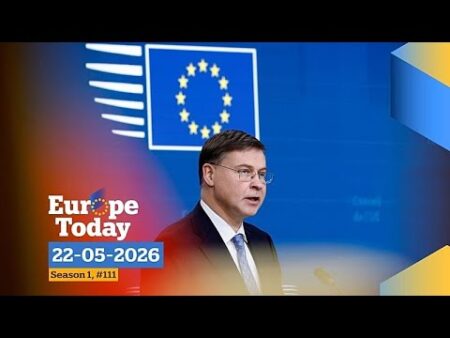 Europe Today: EU economy chief Dombrovskis rules out easing Russia sanctions despite inflation fears