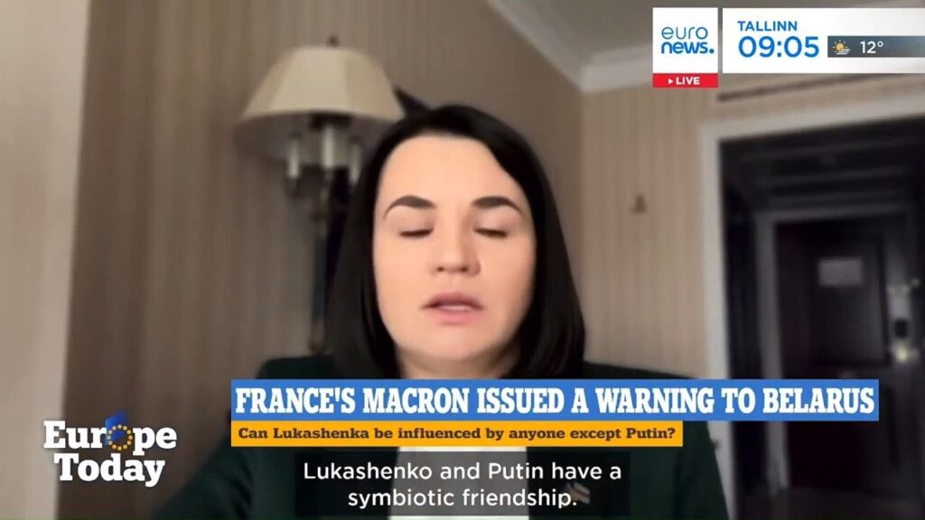 Belarus opposition leader: “Lukashenka follows orders from Putin”