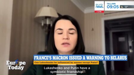 Belarus opposition leader: “Lukashenka follows orders from Putin” Belarus opposition leader: “Lukashenka follows orders from Putin”