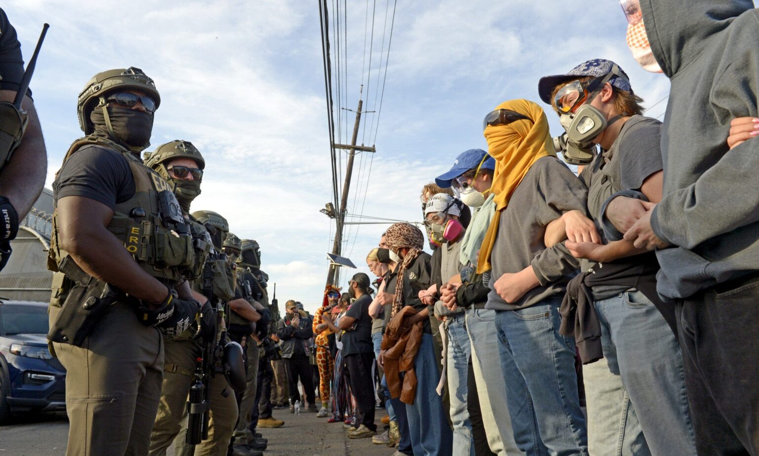 New Jersey agitators bite, kick and punch ICE agents as Delaney Hall clashes continue; 9 more arrested: DHS New Jersey agitators bite, kick and punch ICE agents as Delaney Hall clashes continue; 9 more arrested: DHS