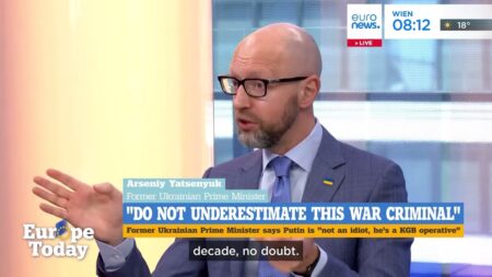 Former Ukraine’s PM, on Putin: “Do not underestimate this war criminal”