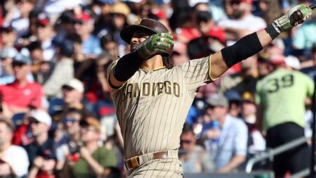 Padres’ Fernando Tatis Jr snaps home run drought with thunderous dinger: ‘About f—ing time’