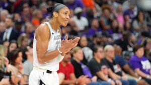 A’ja Wilson expected to dominate as Aces face Golden State Valkyries in only WNBA game on schedule A’ja Wilson expected to dominate as Aces face Golden State Valkyries in only WNBA game on schedule
