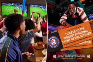 Dave & Buster’s is giving away 2026 World Cup tickets across the country — but only if you win at their wildest arcade game