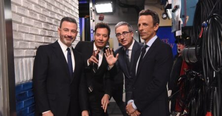 Late Night Hosts Roast Jimmy Kimmel Over Recent Drama With Donald and Melania Trump