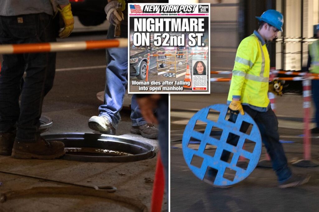 Exclusive | Concerned bystanders called 911 to report open NYC manhole near where Donike Gocaj fell into hatch — 2 weeks before her horrific death