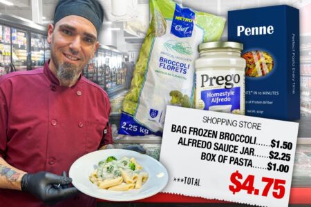 Exclusive | Brooklyn chef hailed for inflation-busting videos turning Dollar Store ingredients into luxury family meals — for only Exclusive | Brooklyn chef hailed for inflation-busting videos turning Dollar Store ingredients into luxury family meals — for only