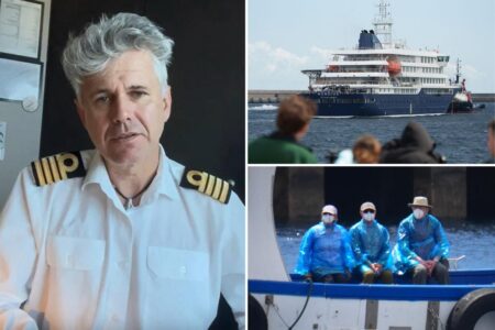 Hantavirus cruise ship captain bids emotional farewell to passengers as they evacuate:  ‘I’ve witnessed your caring, your unity’