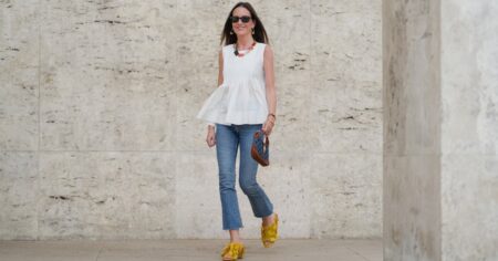 I’m 5’3” — These 17 Flattering Spring Tops for Women Over 40 Actually Fit Right