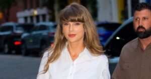 Taylor Swift Stuns in Stella McCartney Look After Getting Outfit Delivered to NYC Doorstep