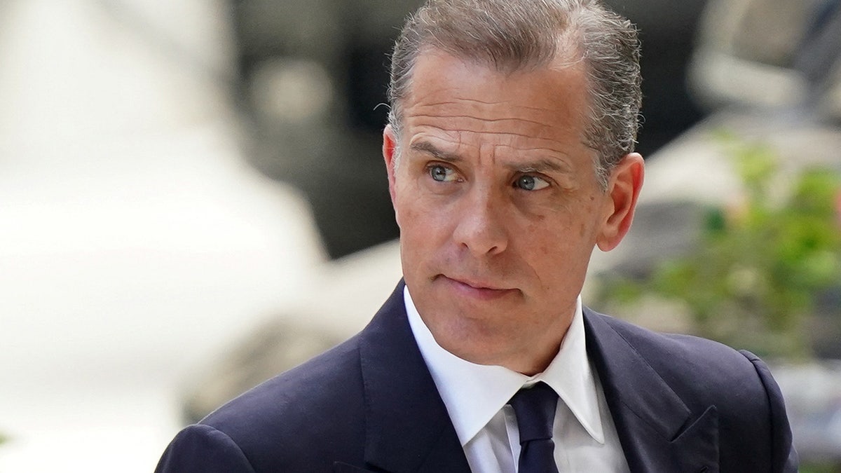 Hunter Biden arriving at federal court in Wilmington, Delaware.