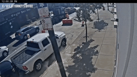 Video shows moment Chicago man allegedly used SUV as weapon against ICE agent, prosecutors say