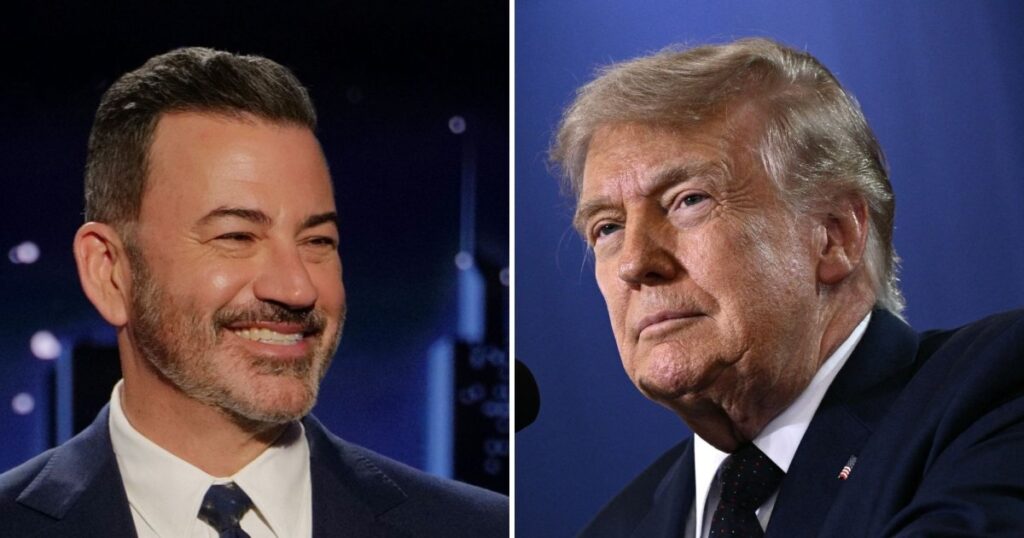 Jimmy Kimmel Roasts Donald Trump for Skipping Son Don Jr.’s Wedding: He ‘Golfs 2-3 Times a Week’