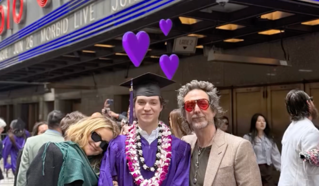 Kate Hudson and Ex-Husband Chris Robinson Reunite at Son Ryder’s College Graduation
