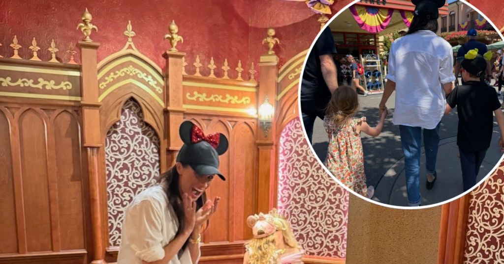 Meghan Markle and Prince Harry Bring Their 2 Kids to Disneyland in Sweet Family Photos