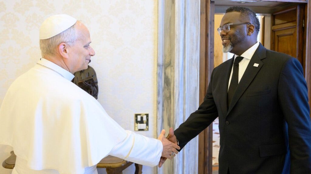 Pope Leo meets with Chicago’s far-left mayor, George Floyd’s family lawyer at the Vatican