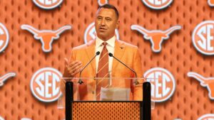 Steve Sarkisian reverses basket weaving comments with Ole Miss, while sounding alarm on college athletics